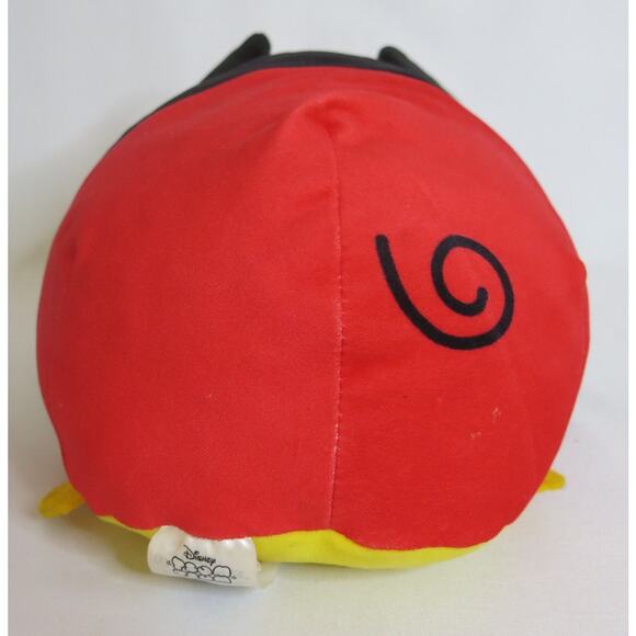 DISNEY Tsum Tsum Mickey Mouse Plush Stuffie 8" Soft Pillow Red Black Stuffed Toy - Picture 3 of 14
